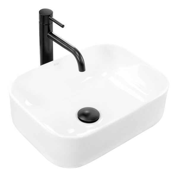 Umývadlo na dosku Rea Demi Mini White