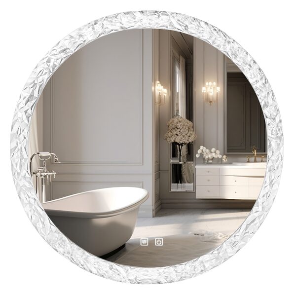 Zrkadlo LED 60cm 107