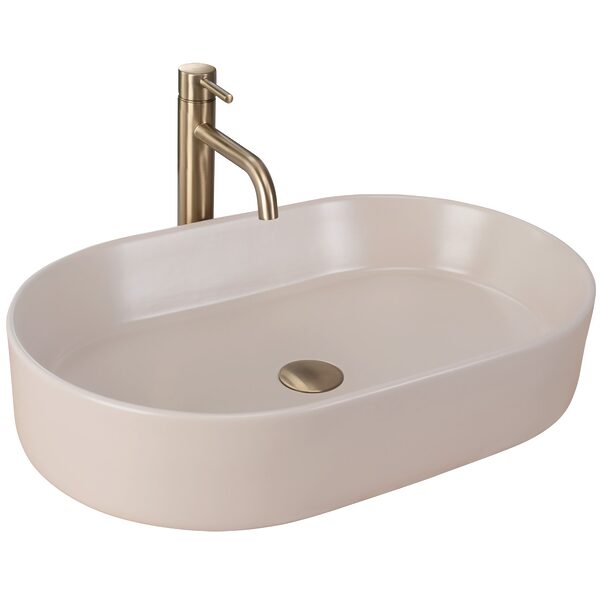 Umývadlo na dosku Rea NADIA 60 BEIGE MATT