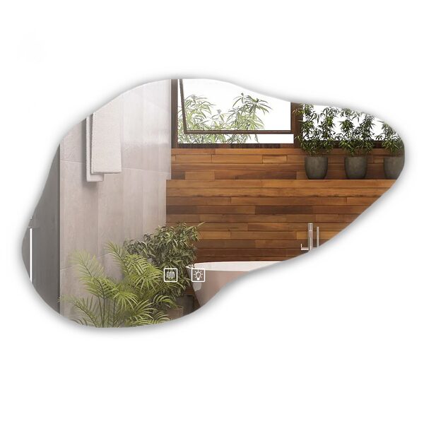 Zrkadlo P11229 LED CLOUD B 100x70cm